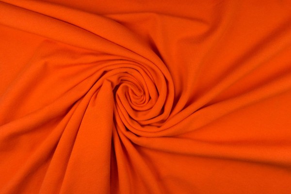 Baumwoll Jersey uni, dunkelorange Baumwoll Jersey uni, dunkelorange