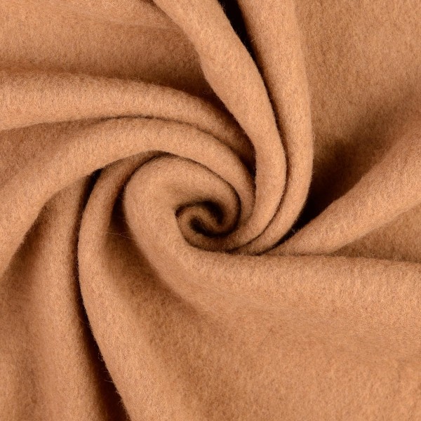 Wollfleece uni, camel