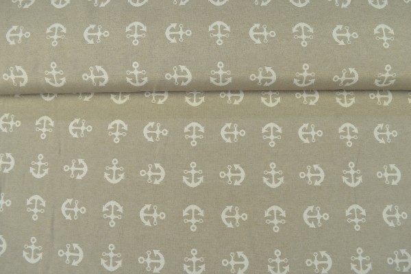 Gobelin Möbelstoff Anker, beige