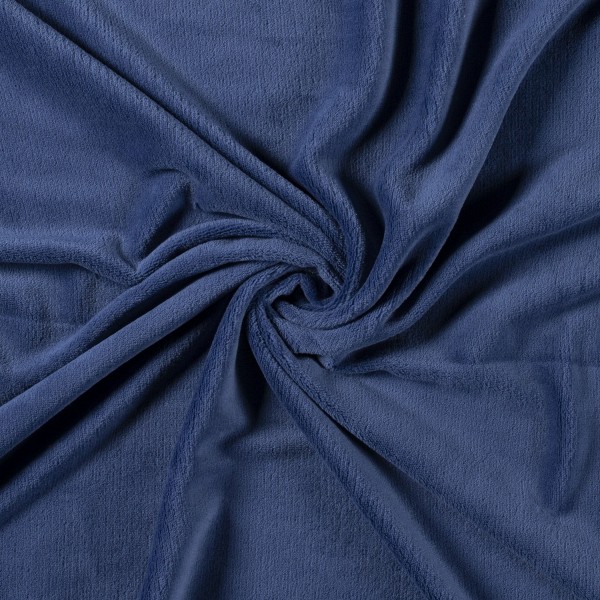 Wellnessfleece uni indigo