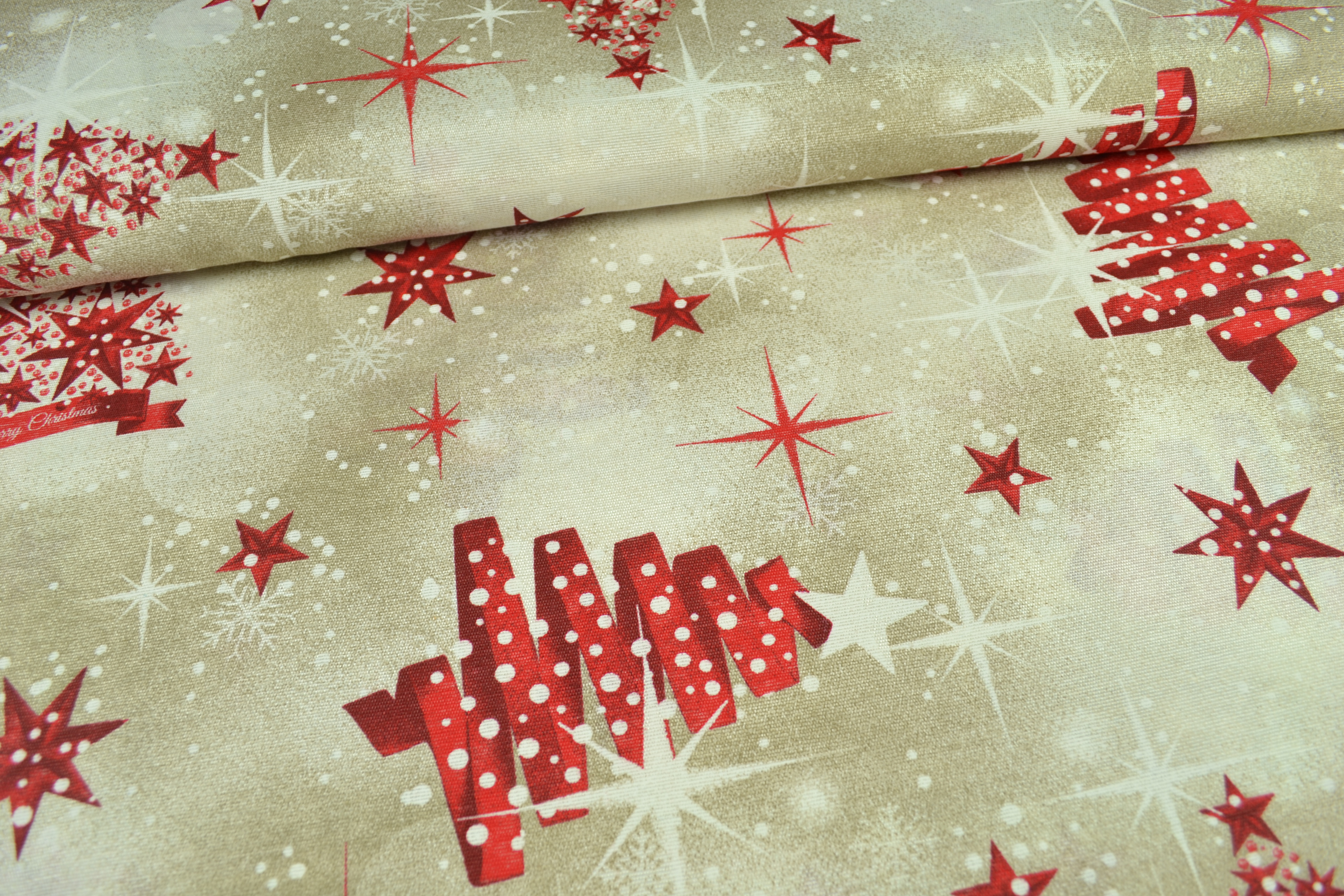 Canvas Deko Stoff, Weihnachten Weihnachtsstoffe Dekostoffe Stoffe