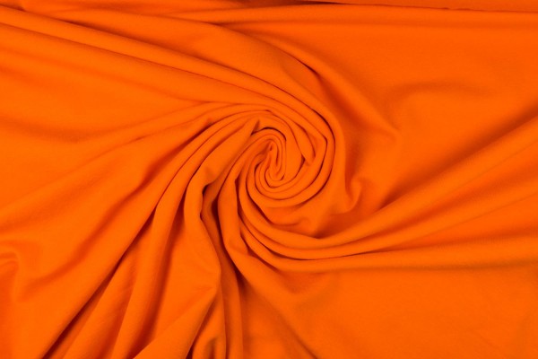 Baumwoll Jersey uni, orange Baumwoll Jersey uni, orange