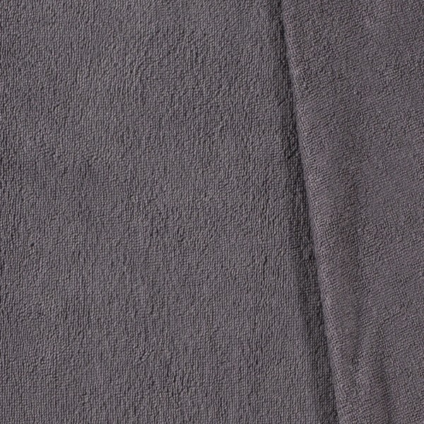 Bambus Fleece uni dunkelgrau