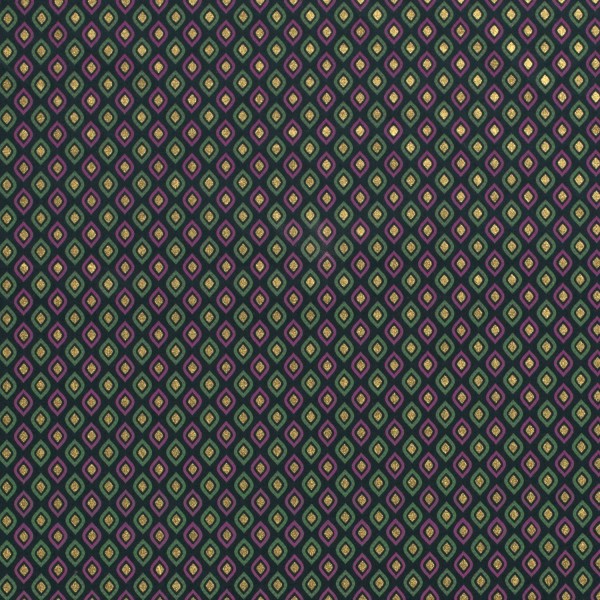 Baumwolle Popeline Stoff Bedruckt Weihnachtsschmuck, dunkelgrün