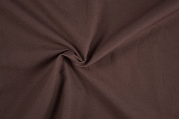 Baumwollstoff, Fahnentuch, braun Baumwollstoff, Fahnentuch, braun