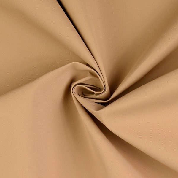 Polyester Outdoorstoff, uni beige