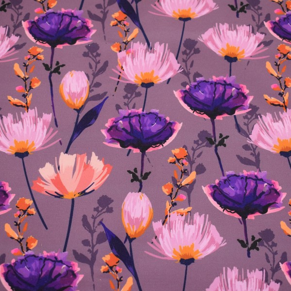 Softshell bedruckt katinoh, Creative Flowers