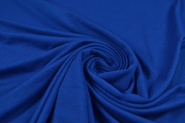 Viskosejersey uni, royalblau
