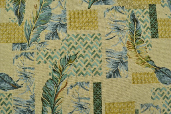 Gobelin Möbelstoff Tropical, beige