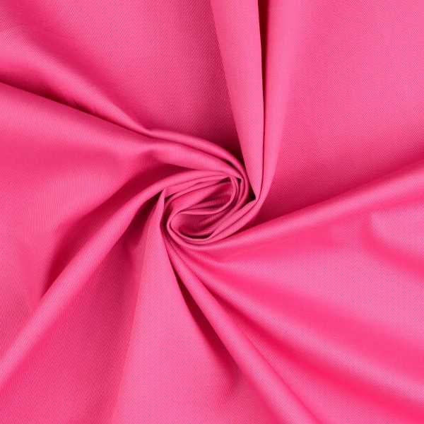 Baumwollstoff Köper, pink