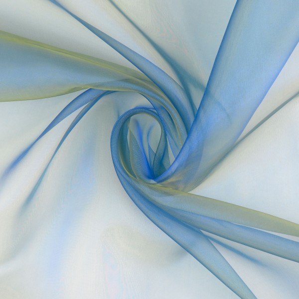 Organza Two Tone, blau