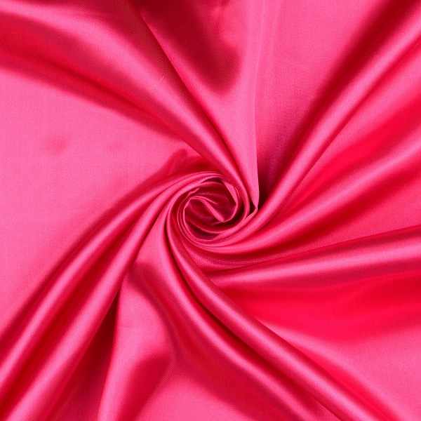 Polyester Satin uni, pink