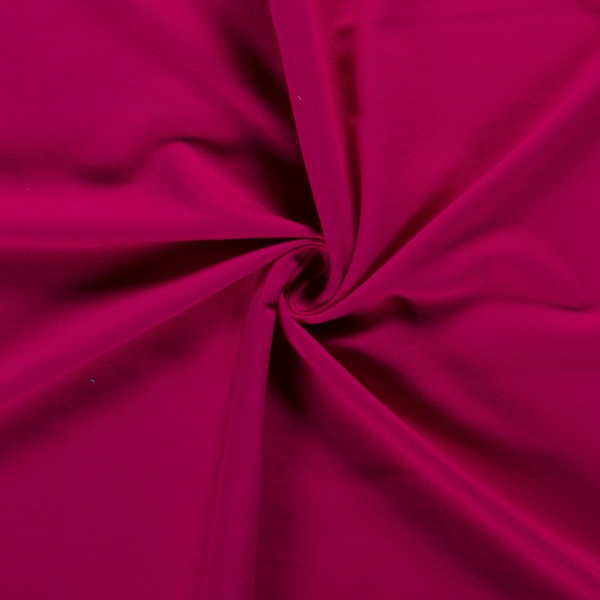 French Terry uni Fuchsia