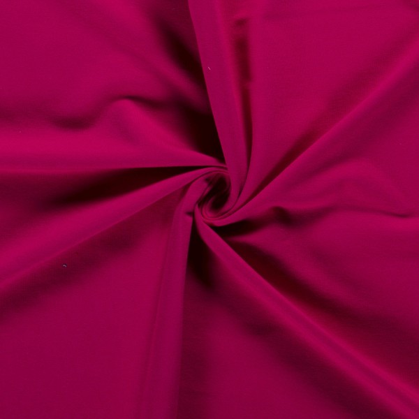 French Terry uni Fuchsia